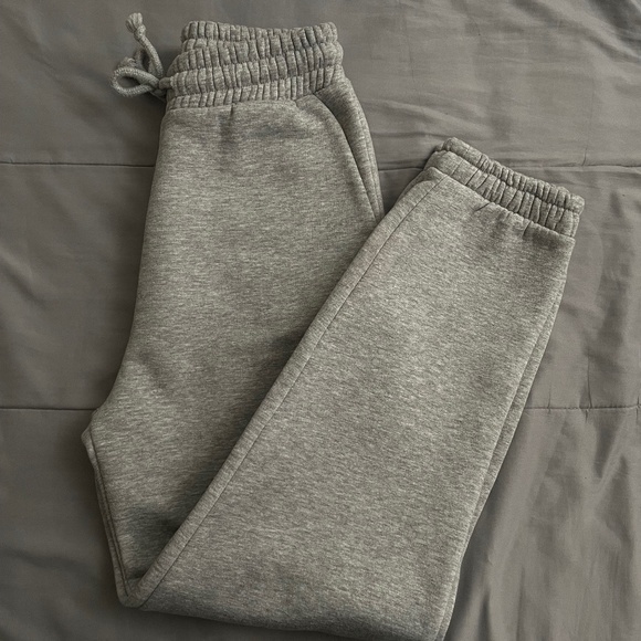 Zara Grey Marl/Heather Chrome Sweatpants - Picture 1 of 5